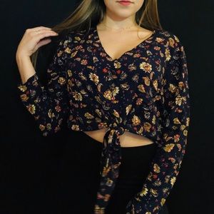 Floral blouse